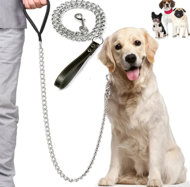 1.2m Metal Chain Dog Lead